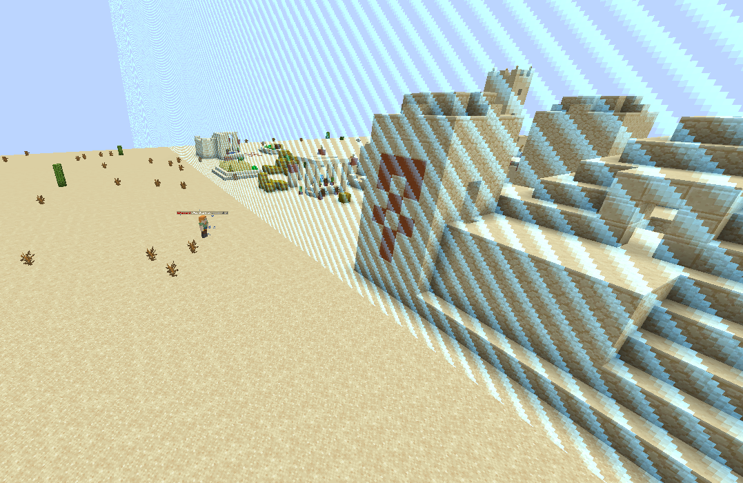 Как выглядит ограничение мира Майнкрафт