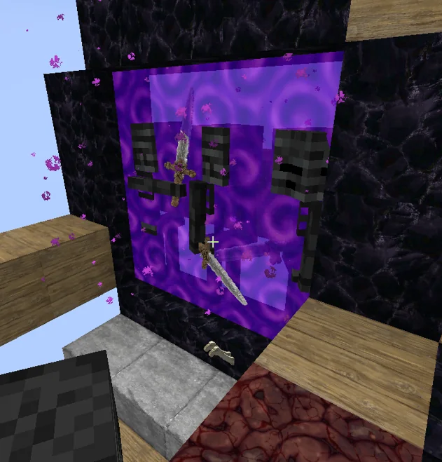 Мобы в портале Майнкрафт